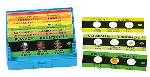 Betzold 85797 Fertigpräparate Objektträger 36er-Set Box