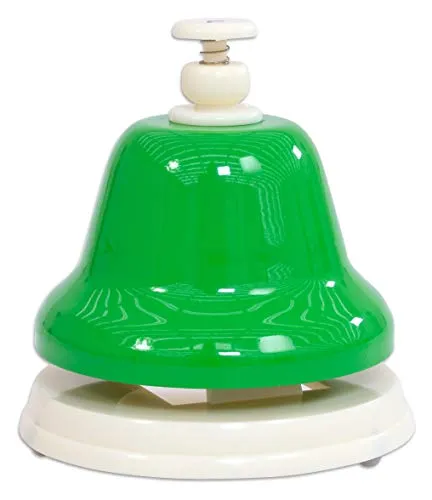 Betzold Schlagglocke Tischklingel Ton F Metall 8 cm