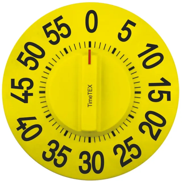 TimeTEX Tafel-Zeitdauer-Uhr XL batteriefrei magnetisch