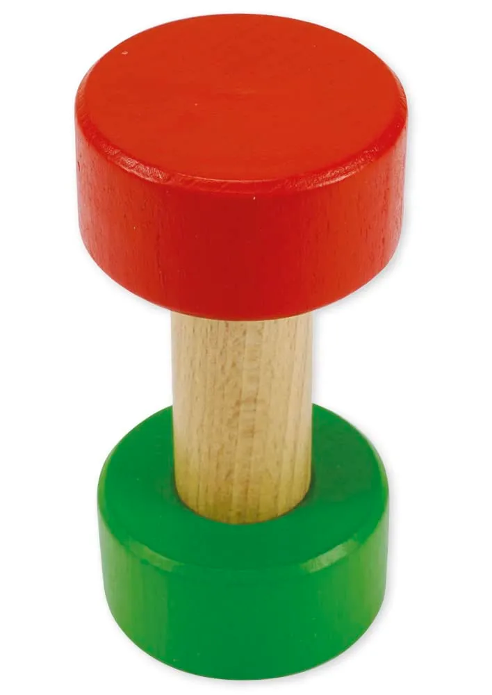 TimeTEX Gruppen-Ampel 10834 Holzampel 10 cm rot-grün
