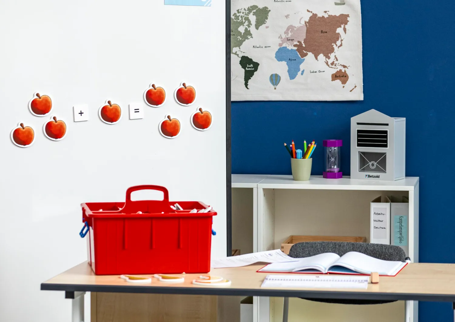 Betzold Rechnen mit Bildern Mathe-Set magnetisch 196-teilig