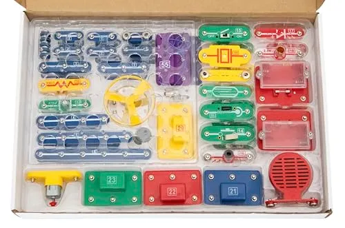 Betzold Elektronik Lernbaukasten Kinder Experimentierkasten 42-teilig