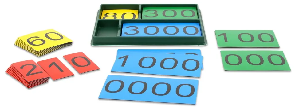 Betzold 87937 Stellenwertkarten magnetisch 40-teilig