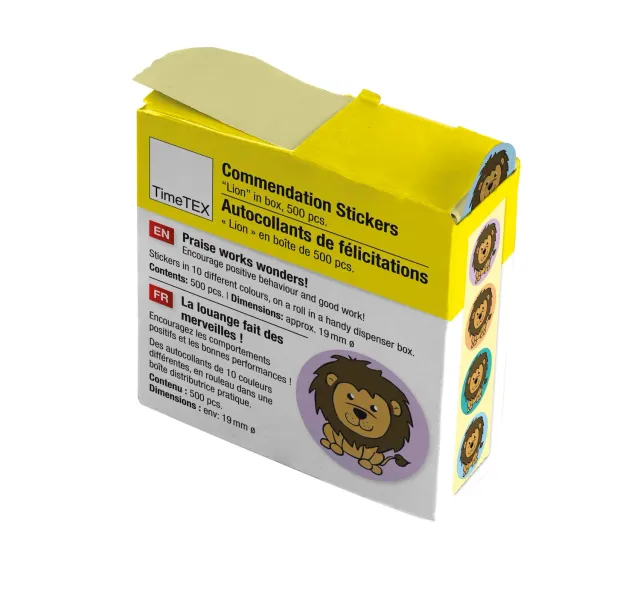 TimeTEX Belobigungs-Aufkleber 500 Stück
