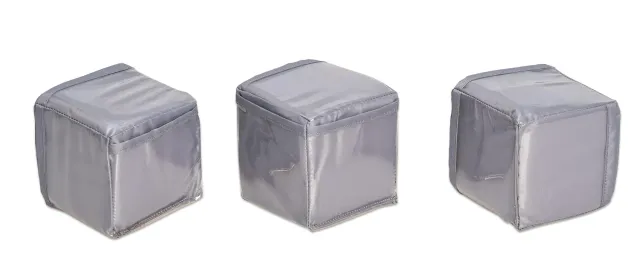 Betzold Pocket Cube Blanko-Würfel Lernwürfel Einstecktaschen