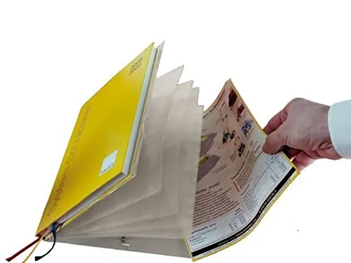 TimeTex Aufsteck-Fächermappe transparent 5 Fächer