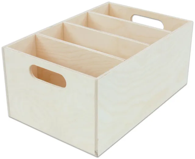 Betzold Aufbewahrungsbox Boomwhackers Holz 46x30x21 cm