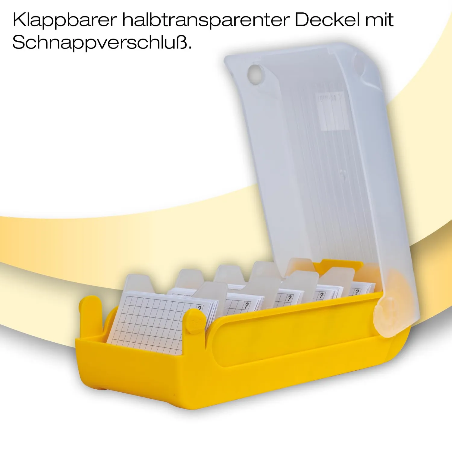 TimeTEX Karteikasten Karteibox robust