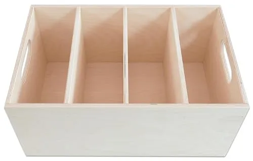 Betzold Aufbewahrungsbox Boomwhackers Holz 46x30x21 cm