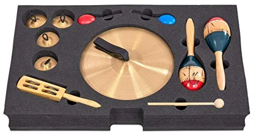 Betzold Rhythmik-Kiste Instrumentenset 38-teilig