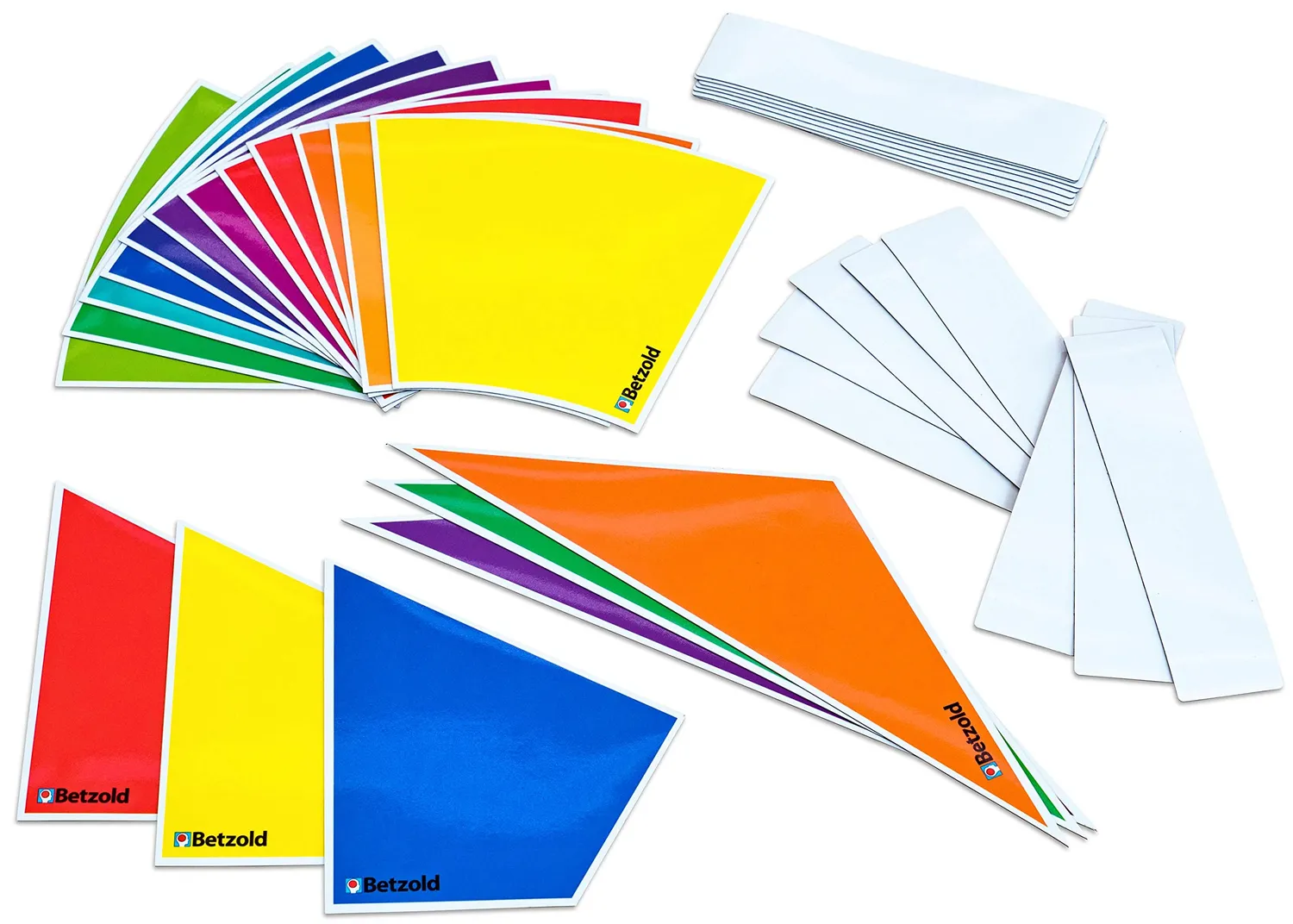 Betzold Farbkreis nach Itten Tafelmaterial magnetisch 18-teilig
