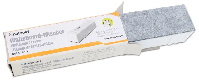 Betzold Whiteboard-Wischer Tafelwischer mit Ersatzfilz