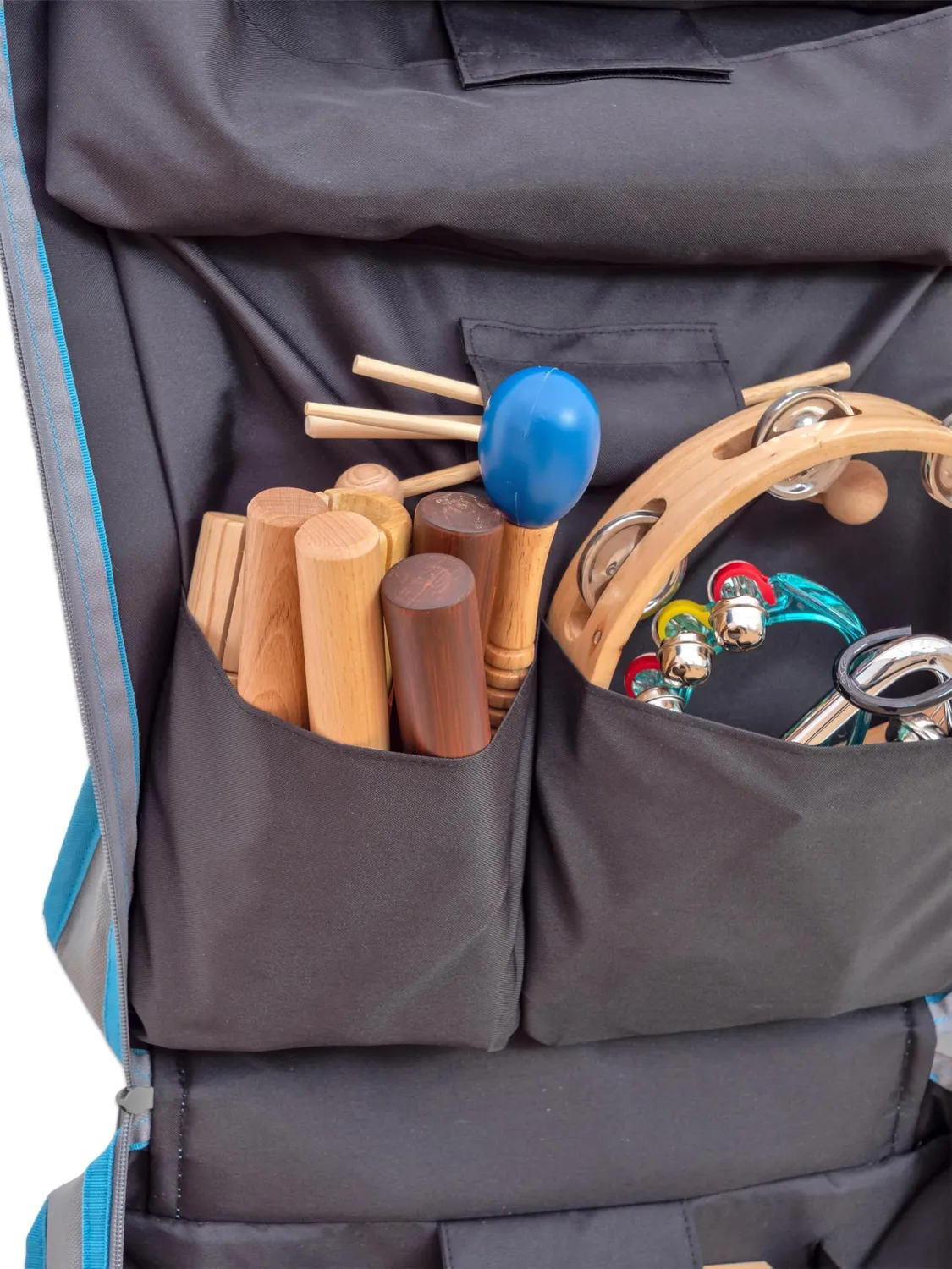 Betzold Rhythmik-Tasche Instrumenten-Set 26 Instrumente Polyester