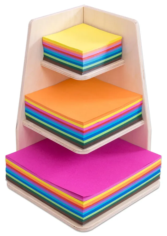 Betzold Papier-Ständer Holz für 10 15 20 cm Papier