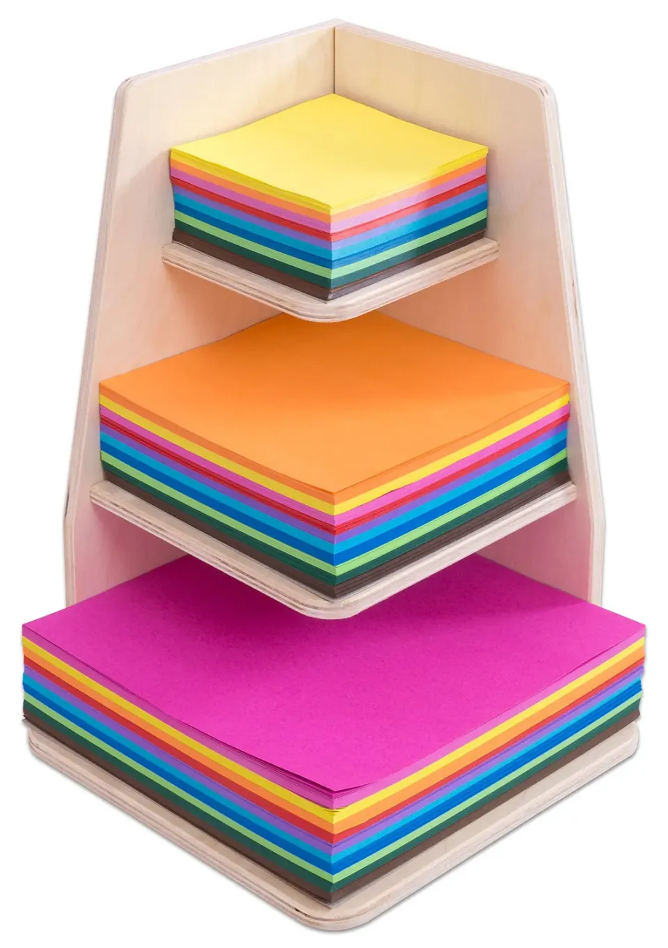 Betzold Papier-Ständer Holz für 10 15 20 cm Papier