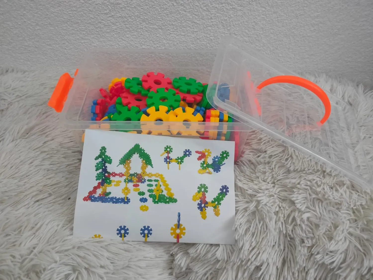 Betzold Steckblumen groß 100-tlg Steckspiel Box