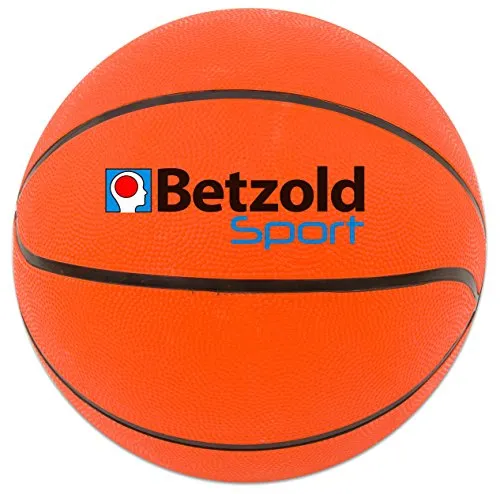 Betzold Basketball-Set Größe 5 10 Bälle mit Netz griffig