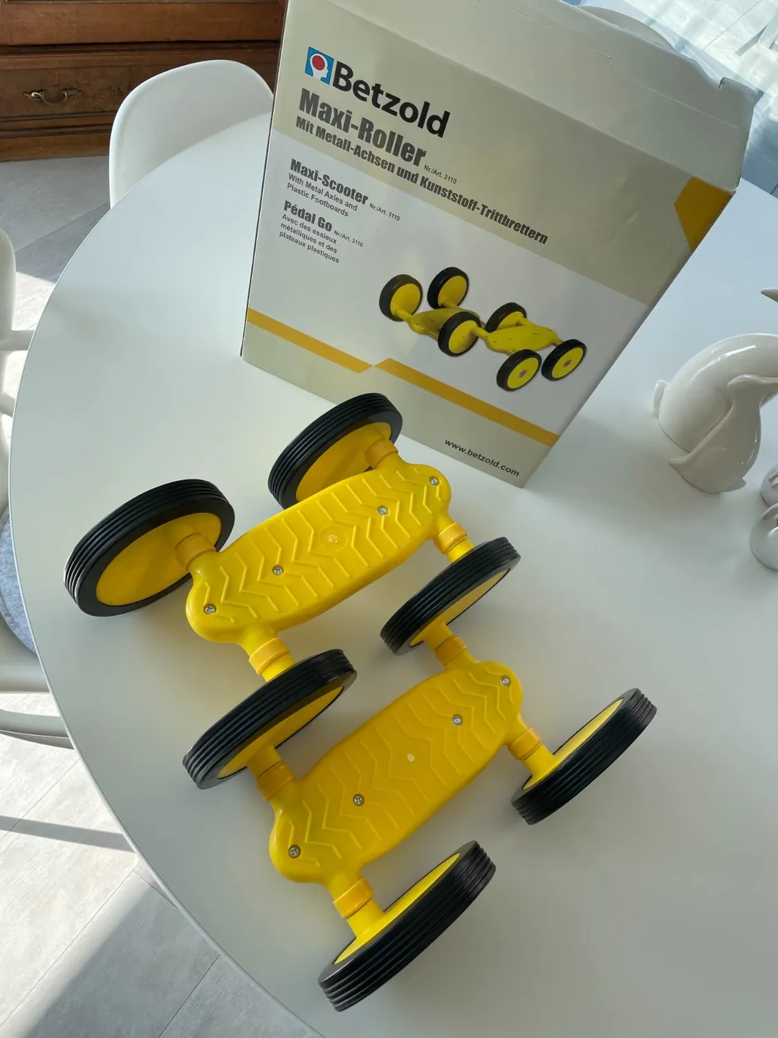 Betzold Maxi-Roller mit 6 Rollen Kinderfahrzeug