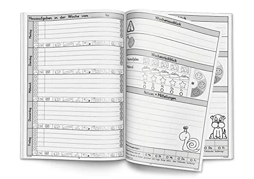 TimeTEX Schüler-Logbuch PLUS 10568 Heft A4 hellblau 48 Seiten