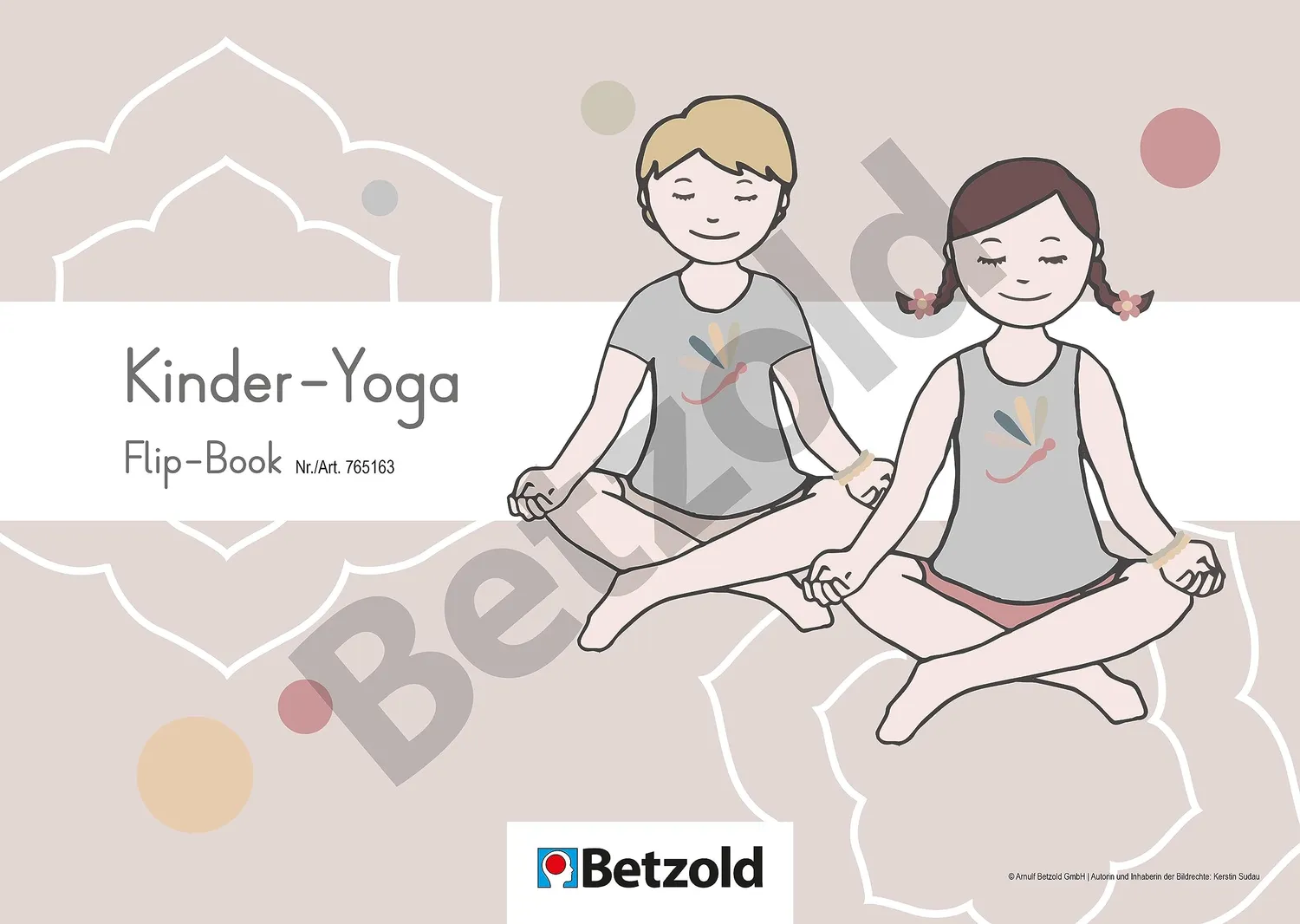 Betzold Flip-Book Yoga für Einsteiger mit 27 Positionen