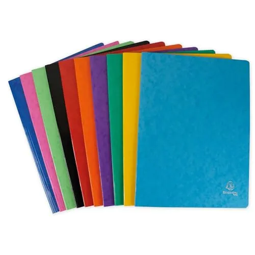 TimeTEX Schnellhefter 10331 A4-Plus Pappe 25 Stück 10 Farben