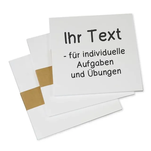 TimeTEX Blanko Einsteckkarten 93585 36er-Pack 13,5x13,5 cm weiß