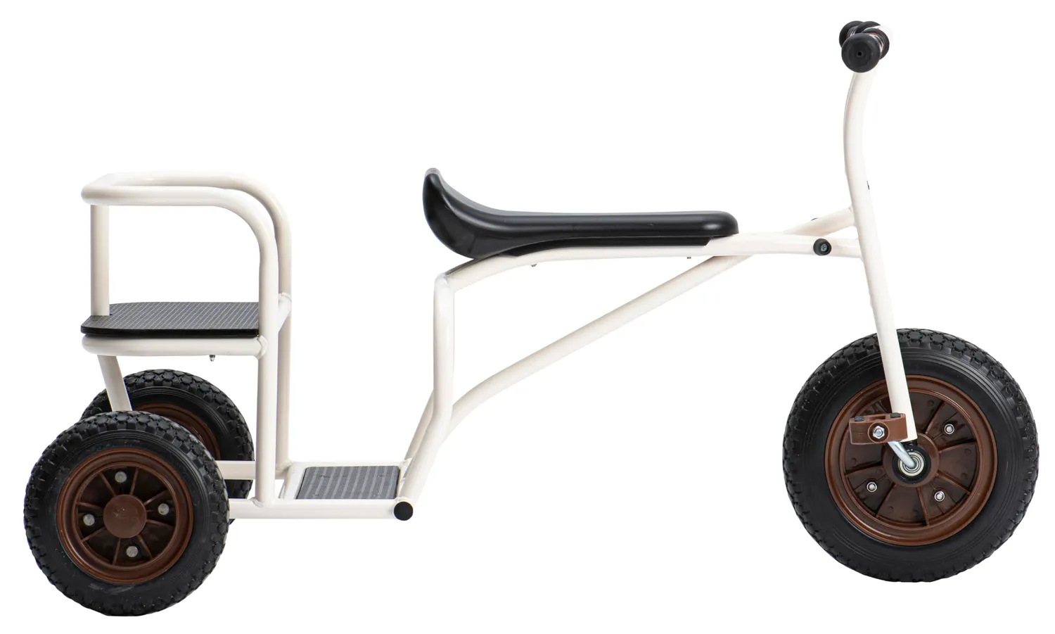Betzold BuddyPlus Dreirad 3-Sitzer mit Trittbrett