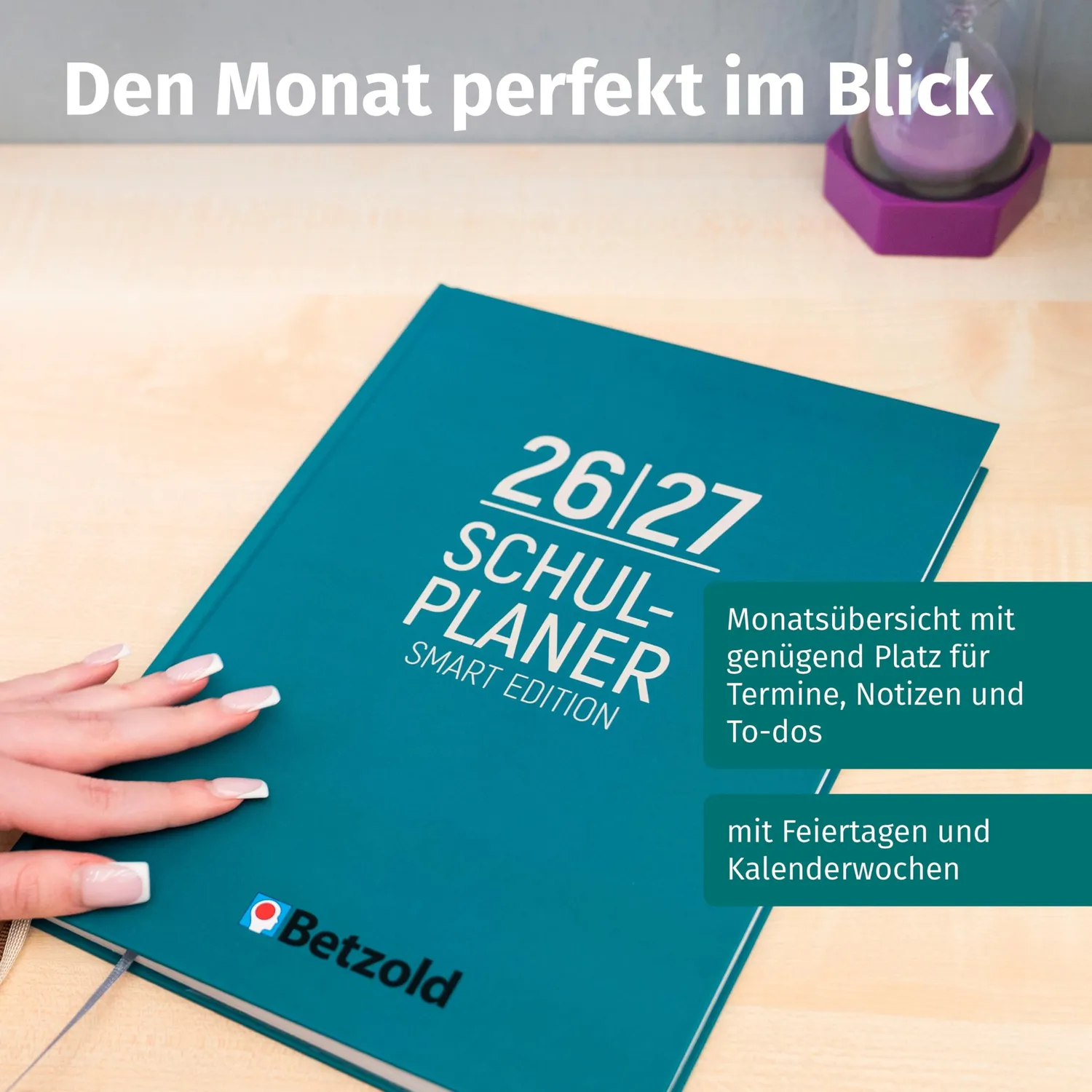 Betzold Smart Edition Lehrerkalender 2026/2027 A4+ Hardcover
