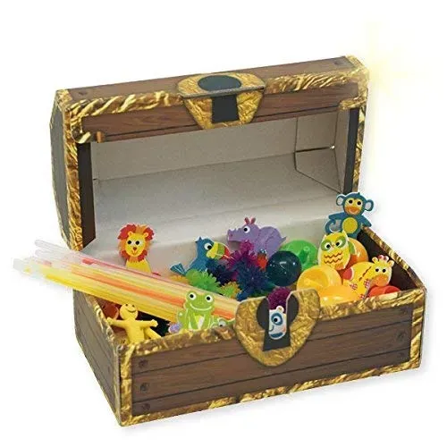 TimeTex Geschenk-Schatztruhe Schatzkiste 60-tlg Pappe