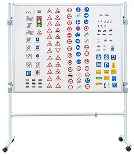 Betzold Verkehrszeichen-Set magnetisch Tafel Grundschule