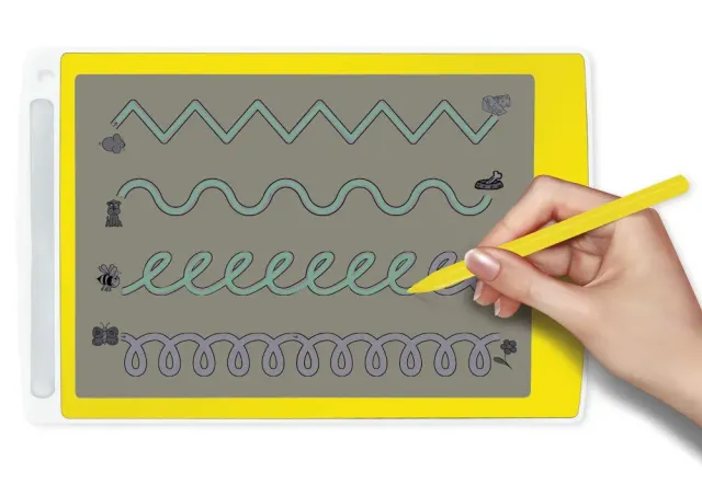 TimeTEX Digitale Schiefertafel TD Schreibtafel 26,5x17 cm
