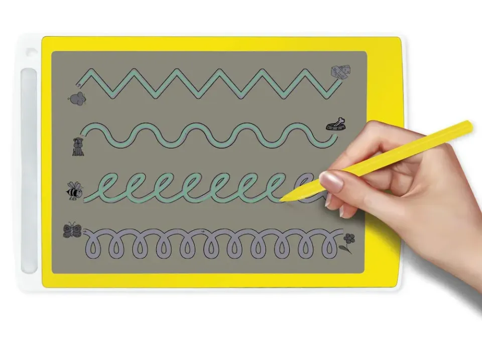 TimeTEX Digitale Schiefertafel TD Schreibtafel 26,5x17 cm
