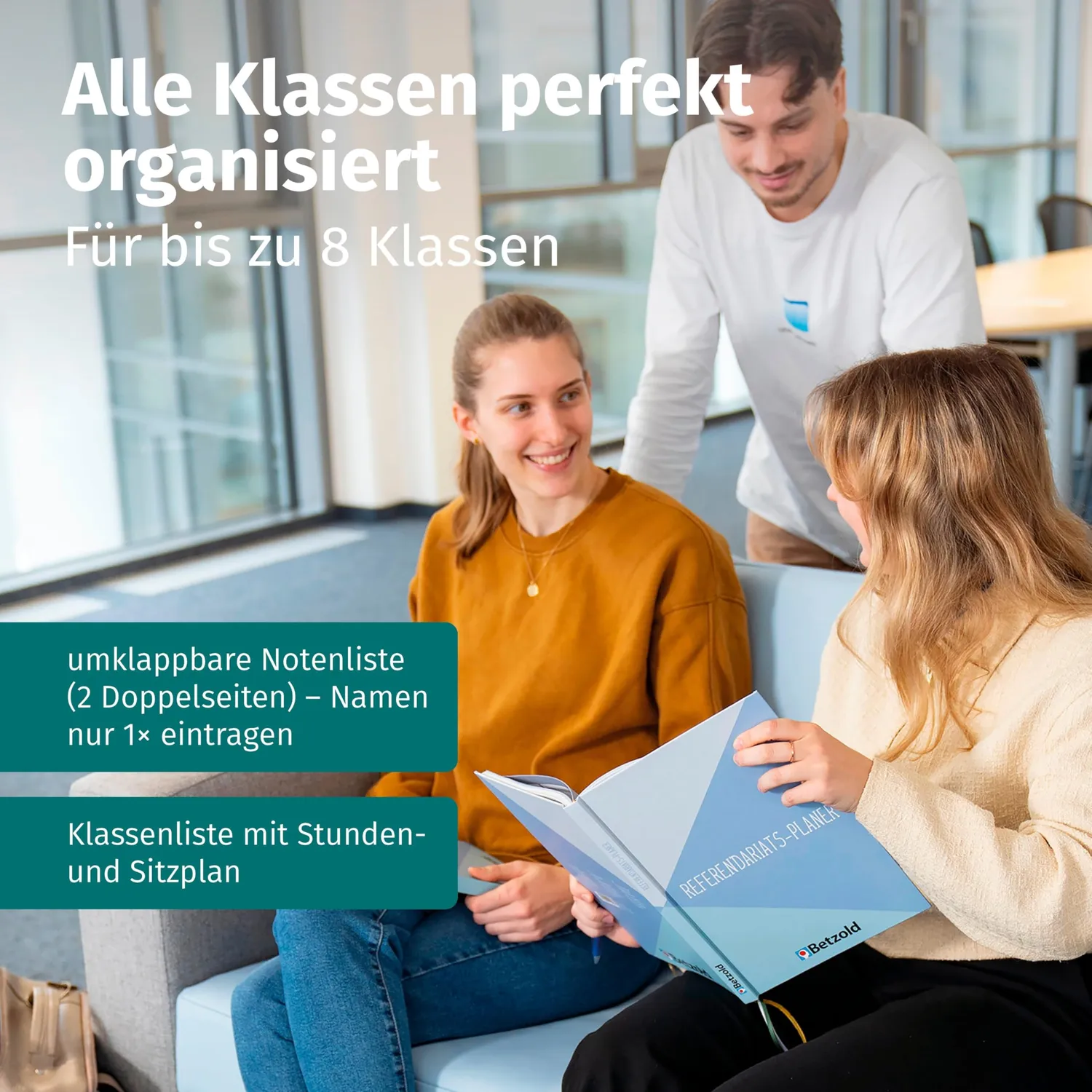 Betzold Referendariats-Planer DIN A4 Schulplaner Organizer Kalender