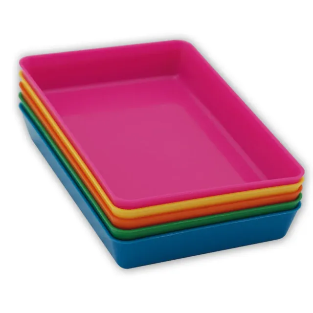 TimeTEX Materialschalen Set XL Sortierschalen PP