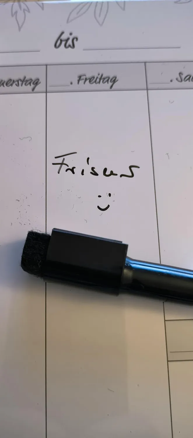 TimeTEX Meine Woche Whiteboard-Wochenplan A4 magnetisch 4-tlg
