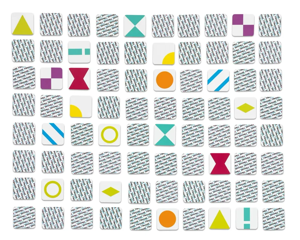 Betzold Jubiläums-Magnet-Memo 80-tlg ø 3,5 cm wiederverwendbar