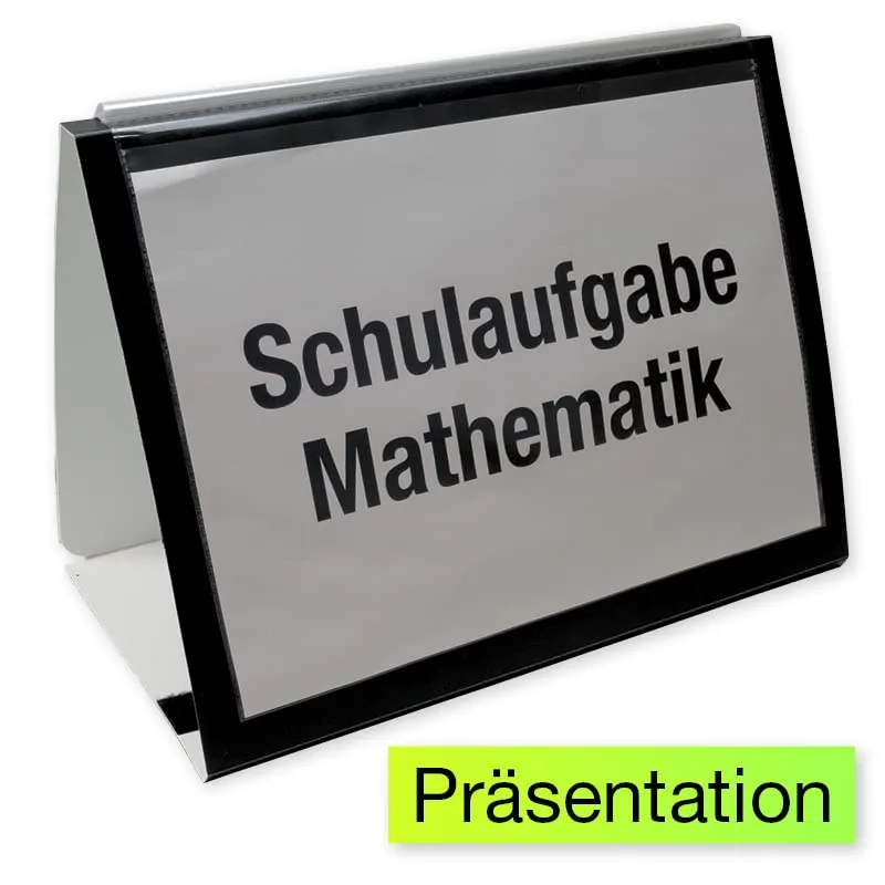 TimeTEX Tisch-Flipchart A4 62196 mit 20 Hüllen