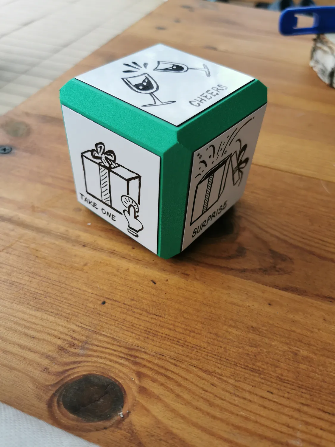 TimeTEX Blanko-Würfel beschreibbar