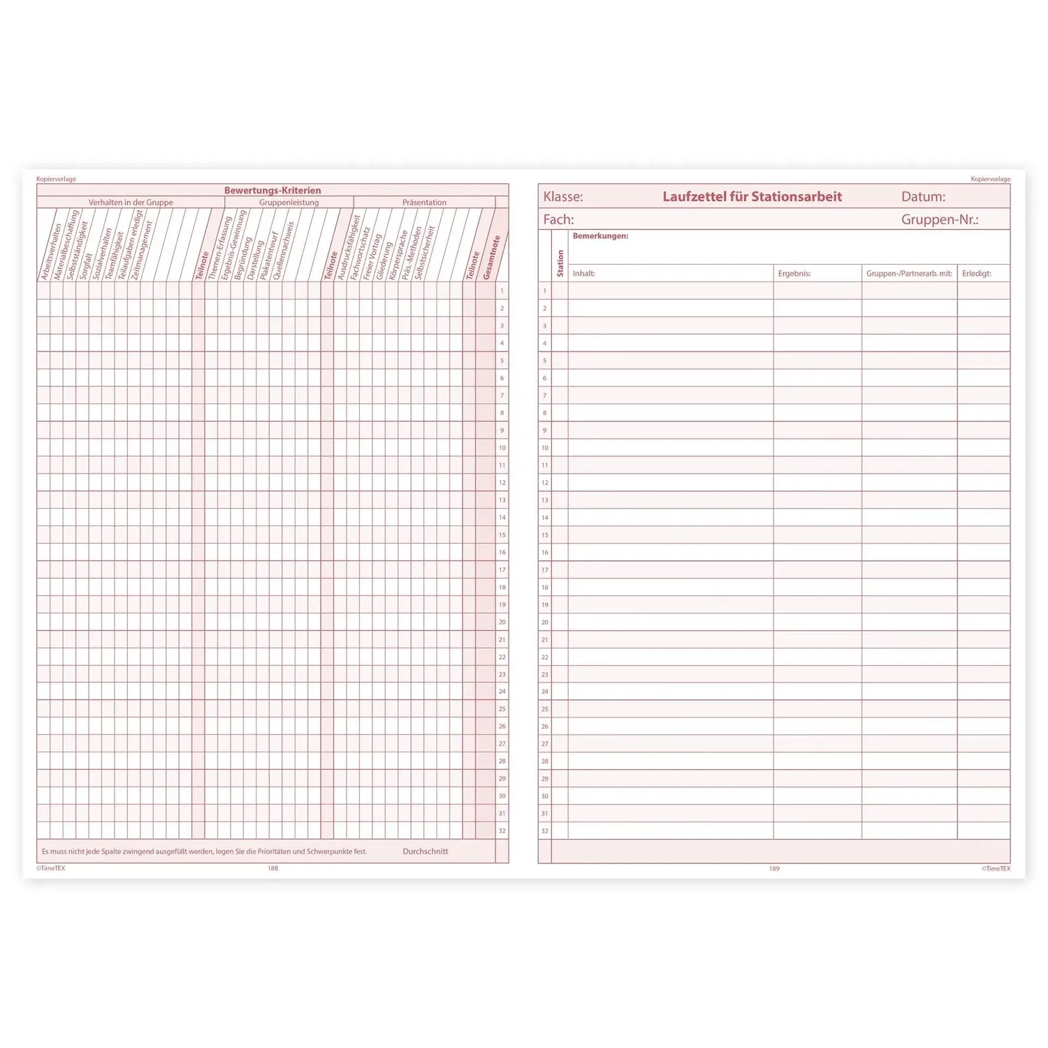 TimeTEX Completo Referendariats-Planer 10573 A4-Plus 18 Monate
