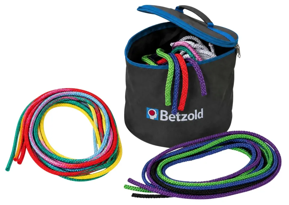Betzold Springseile-Set Hüpfseile 3 m bunt
