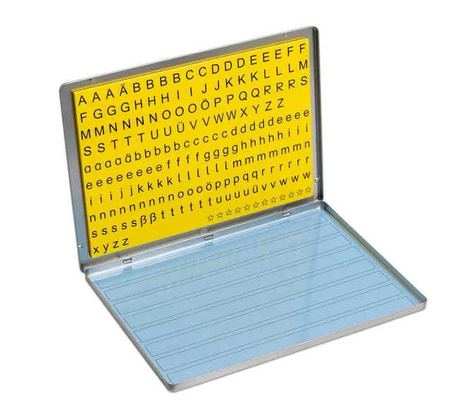 Betzold Lese-Magnetbox Buchstaben-Lernspiel