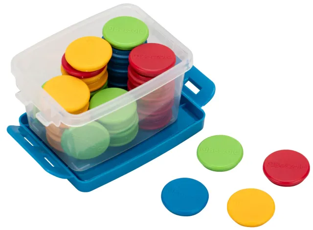 Betzold Greif-Magnete Tafelmagnete in Kunststoffbox