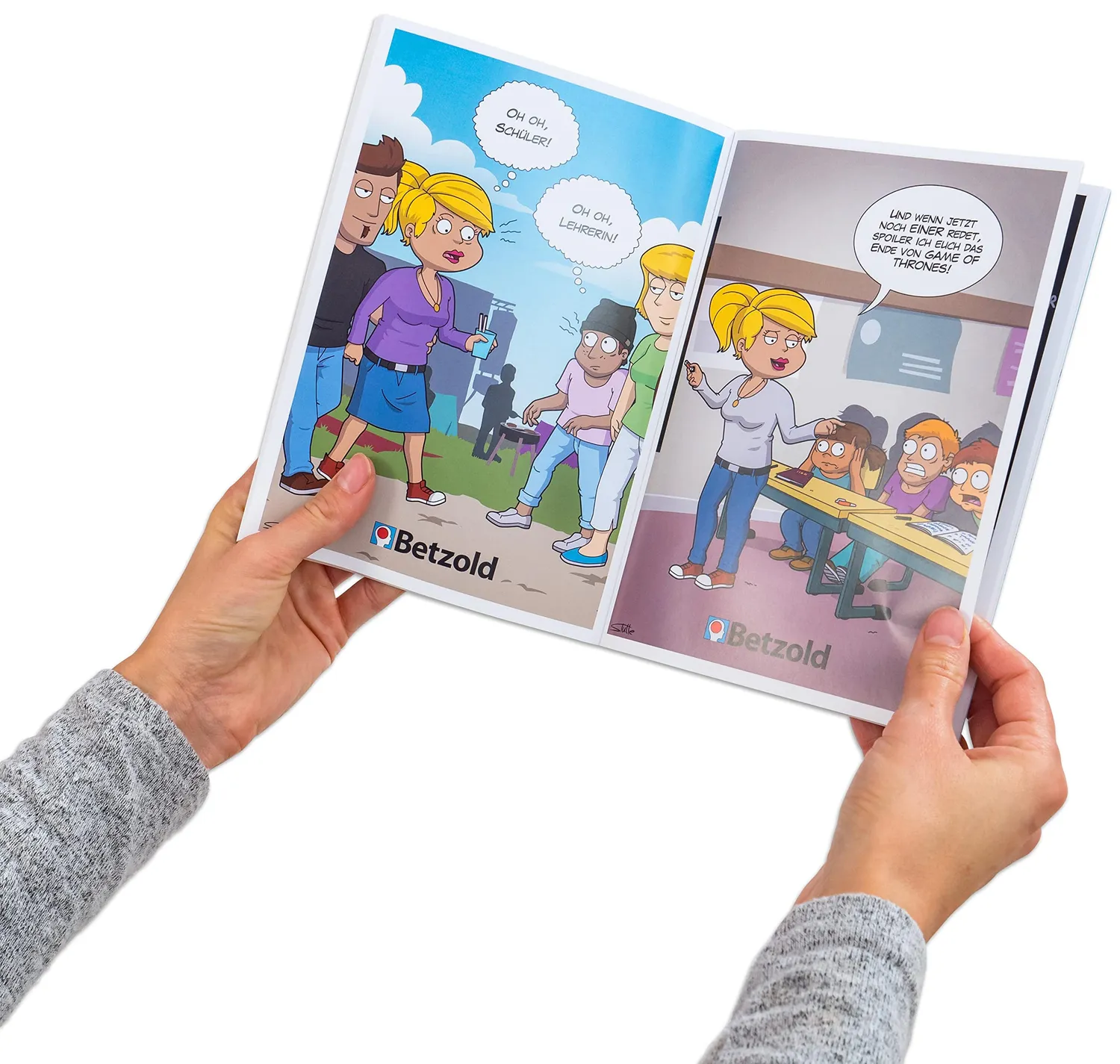 Betzold Cartoon-Buch Schule DIN A5 Cartoonbuch Lehrer