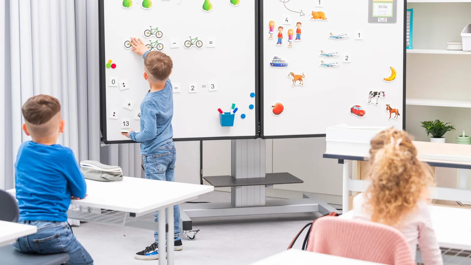 Betzold Rechnen mit Bildern Mathe-Set magnetisch 196-teilig