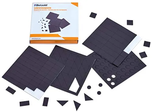 Betzold Magnet-Haftis-Set 198-teilig Tafelmagnete
