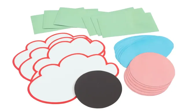 Betzold Moderationskarten magnetisch Whiteboard 22er-Set