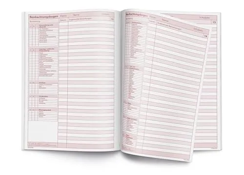 TimeTEX Schüler-Beobachtung Heft A4 Organisationshilfe