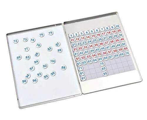 Betzold Rechenbox ZR 100 Mathematik-Set magnetisch Hunderterfeld