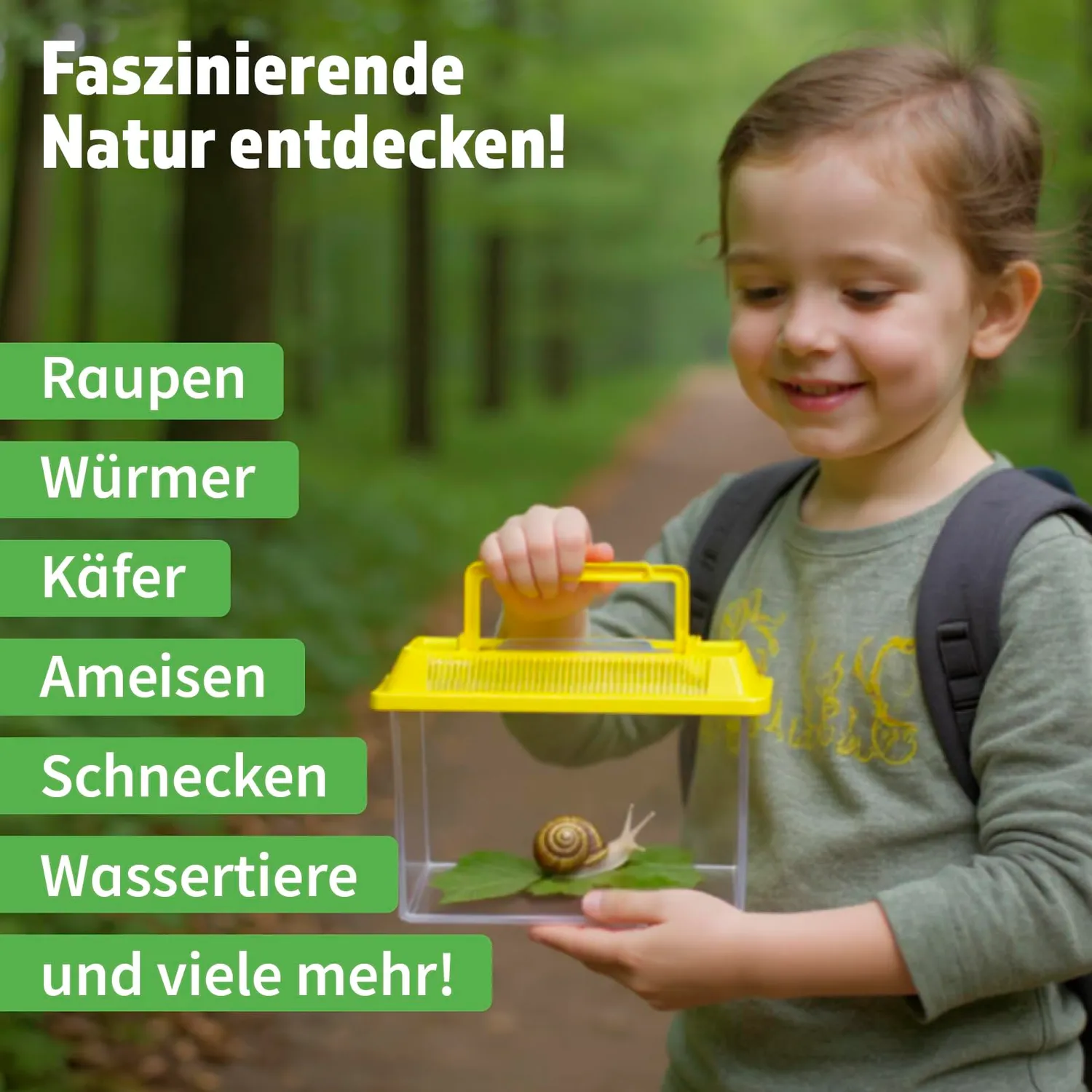 TimeTEX Insekten-Beobachtungsbox transparent mit Lüftung 21cm