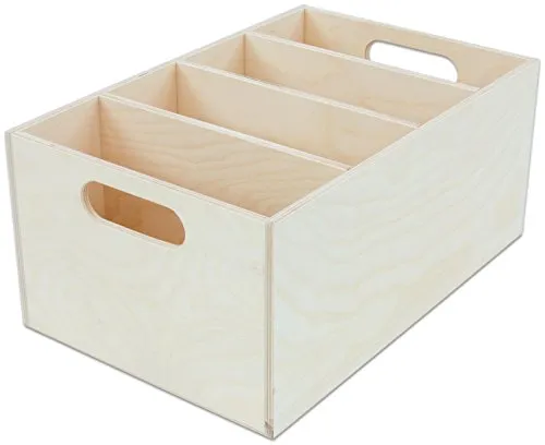 Betzold Aufbewahrungsbox Boomwhackers Holz 46x30x21 cm